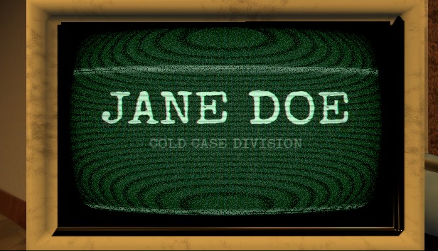 Jane Doe, Cold Case Division, shown on an in game CRT terminal